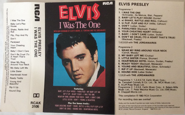 Album herunterladen Elvis - I Was The One