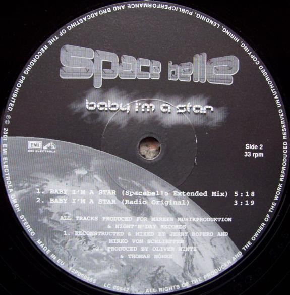 baixar álbum Space Belle - Baby Im A Star