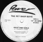 Cover of West End Girls, 1984, Vinyl