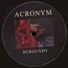 Acronym - Burgundy 