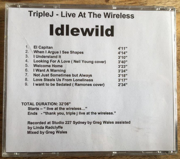 baixar álbum Idlewild - TripleJ Live At The Wireless