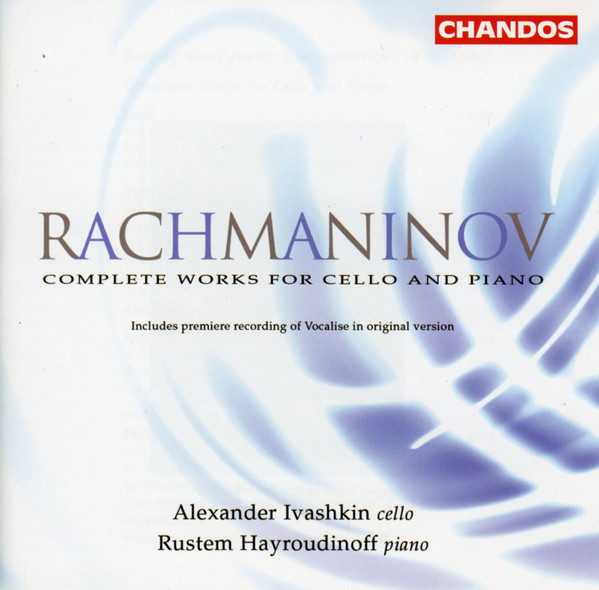 Rachmaninov, Alexander Ivashkin, Rustem Hayroudinoff – Complete ...