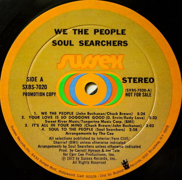 We the People (The Soul Searchers album) - Wikipedia