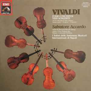 Antonio Vivaldi - Four Concertos / Vier Konzerte album cover