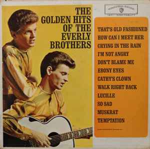 Everly Brothers - The Golden Hits Of The Everly Brothers album cover