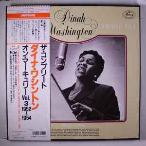 Dinah Washington - The Complete Dinah Washington On Mercury Vol.3 1952-1954 album cover