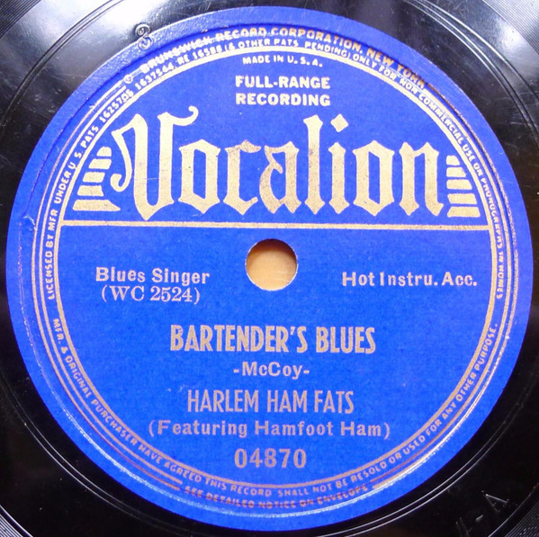 last ned album Harlem Hamfats Featuring Hamfoot Ham - Bartenders Blues Ready For The River