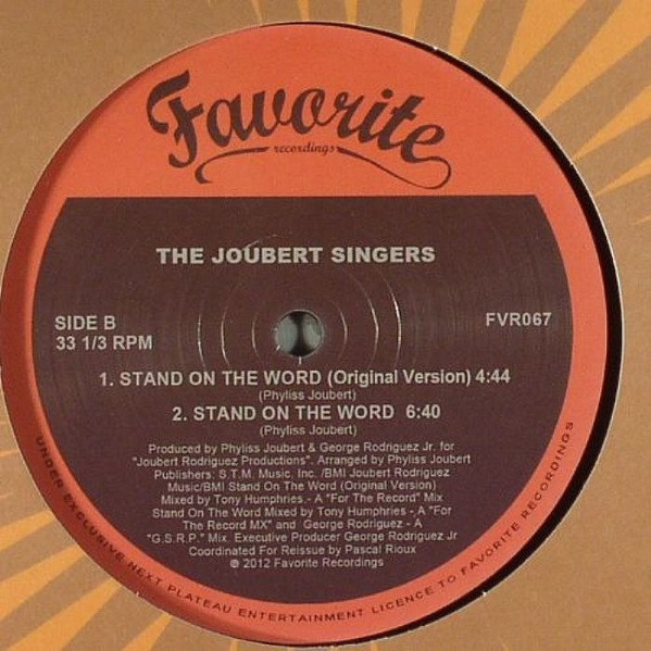 The Joubert Singers - Stand On The Word | Releases | Discogs