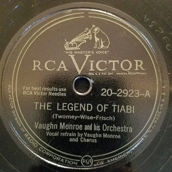 ladda ner album Vaughn Monroe And His Orchestra - The Legend Of Tiabi Cool Water