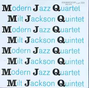The Modern Jazz Quartet - MJQ album cover