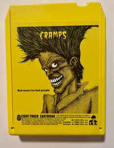 THE CRAMPS メタルピンバッジ BAD MUSIC FOR BAD PEOPLE ザ・クランプス / sex pistols misfits damned Meteors Frenzy Batmobile