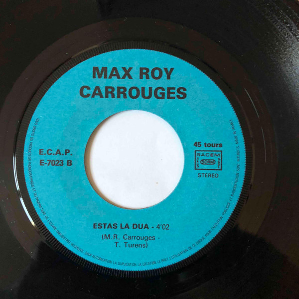 last ned album Max Roy Carrouges - Chante En Esperanto