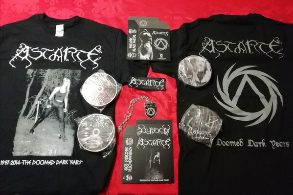 Astarte – Doomed Dark Years (2014, White/ Black Haze, Vinyl) - Discogs