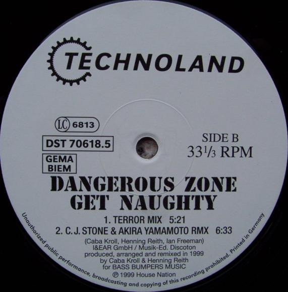 descargar álbum Dangerous Zone - Get Naughty