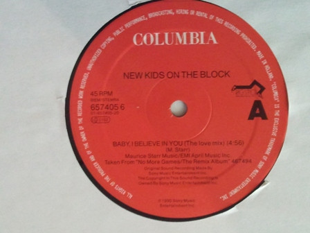 New Kids On The Block – Baby, I Believe In You (The Love Mix