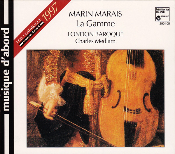 CD MARIN MARAIS LA GAMME LONDON BAROQUE harmonia mundi マラン・マレー