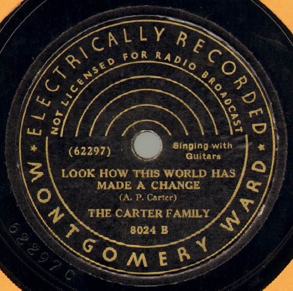 ladda ner album The Carter Family - Honey In The Rock Look How This World Has Made A Change