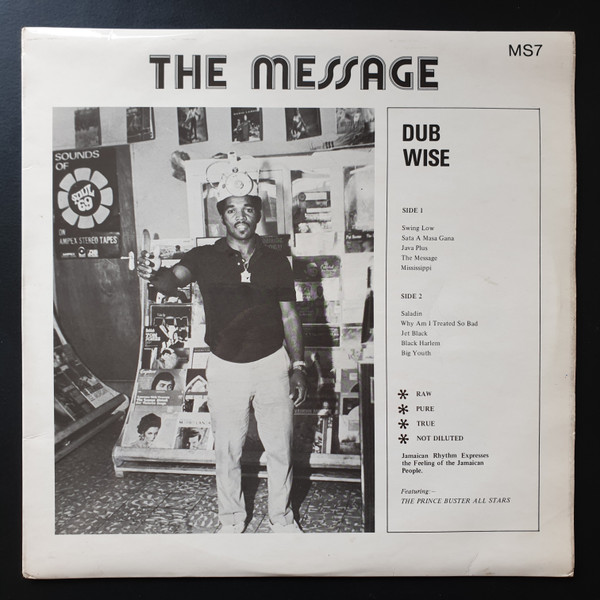 Prince Buster – The Message Dub Wise (Green labels, Vinyl) - Discogs