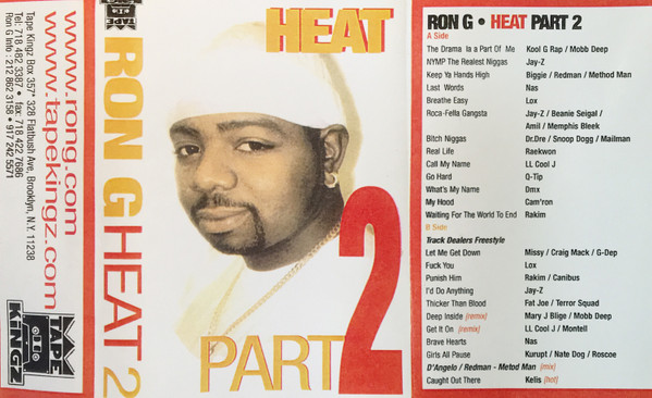 Ron G – Heat 2 (1999, Cassette) - Discogs