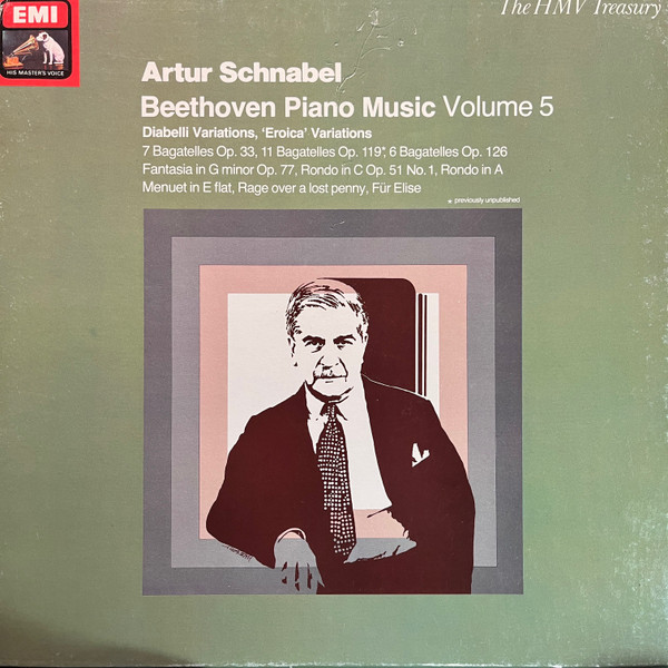 78RPM/SP Artur Schnabel Sonata In A Flat Major (Beethoven) Part.1 / Part.2 JD183 VICTOR 12 /00500