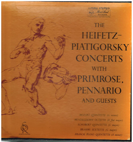 Heifetz, Piatigorsky, Primrose, Pennario – The Heifetz-Piatigorsky