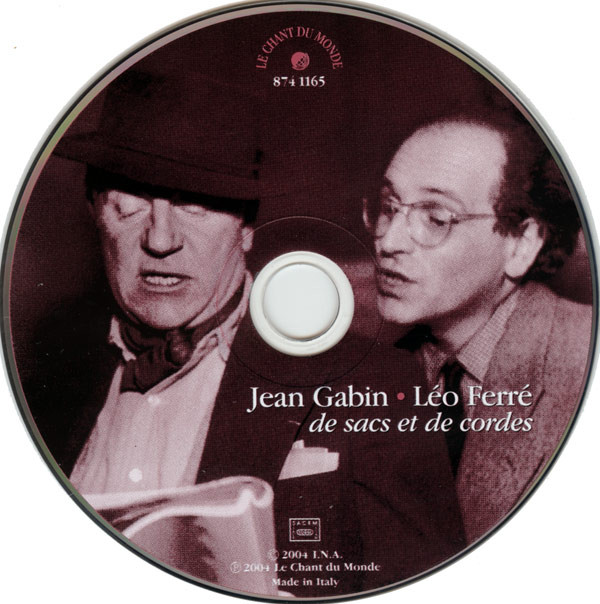 ladda ner album Jean Gabin Léo Ferré - De Sacs Et De Cordes