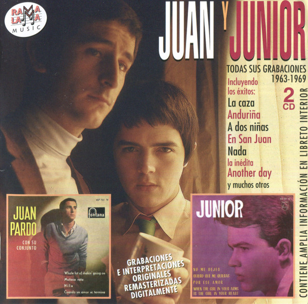 last ned album Juan & Junior - Todas Sus Grabaciones 1963 1969