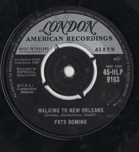 Fats Domino 45 Sweet Patootie bw New Orleans Ain't The Same - Reprise M