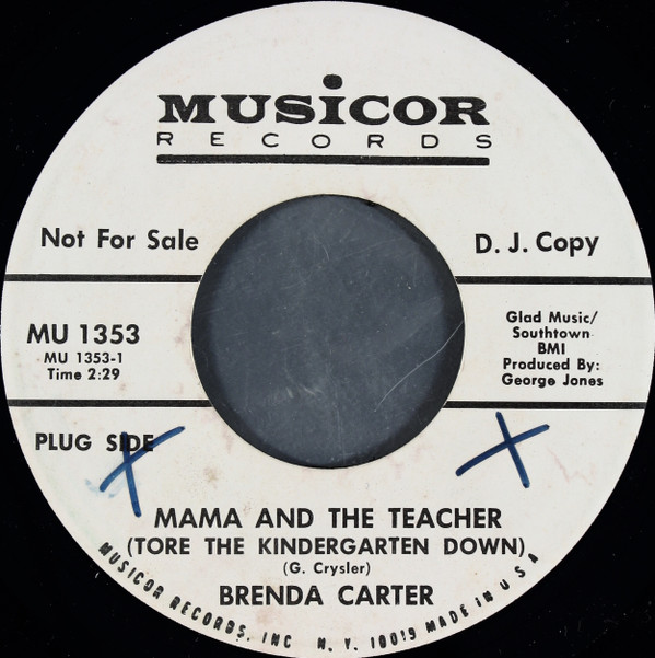 baixar álbum Brenda Carter - Mama And The Teacher Tore The Kindergarten Down