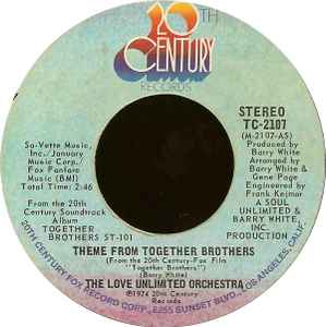 The Love Unlimited Orchestra – Theme From Together Brothers (1974