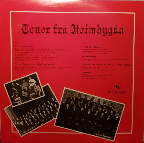 télécharger l'album Various - Toner Frå Heimbygda