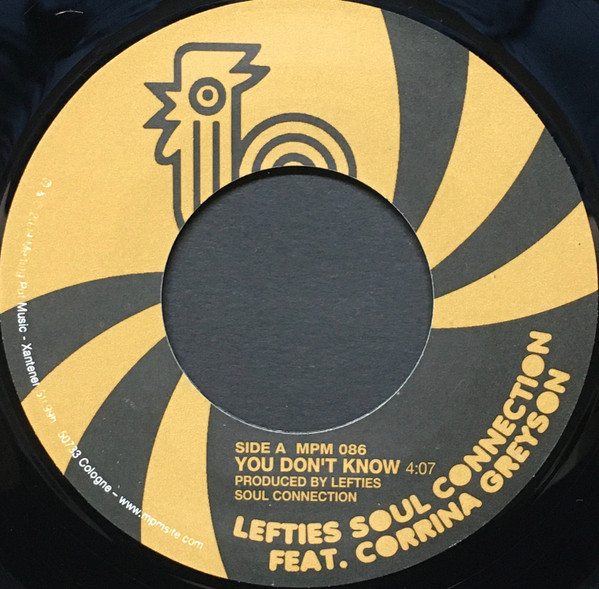 Lefties Soul Connection Featuring Corrina Greyson - You Don't Know