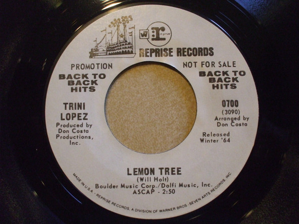 last ned album Trini Lopez - If I Had A Hammer Lemon Tree