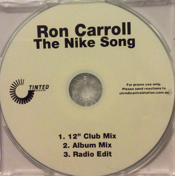 Pacifische eilanden overdrijving Seizoen Ron Carroll – The Nike Song (CDr) - Discogs