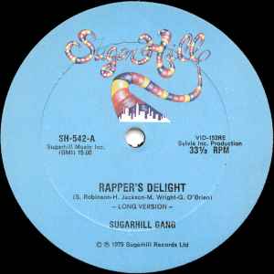 Sugarhill Gang - Rapper's Delight アルバムカバー