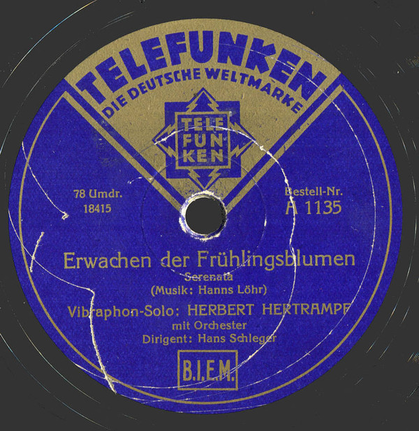 last ned album Herbert Hertrampf - Erwachen Der Frühlingsblumen Der Vöglein Abendlied