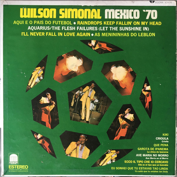 Wilson Simonal – Mexico '70 (1970, Vinyl) - Discogs