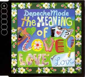 Depeche Mode - The Meaning Of Love album cover