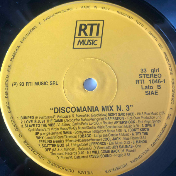ladda ner album Various - Discomania Mix 3