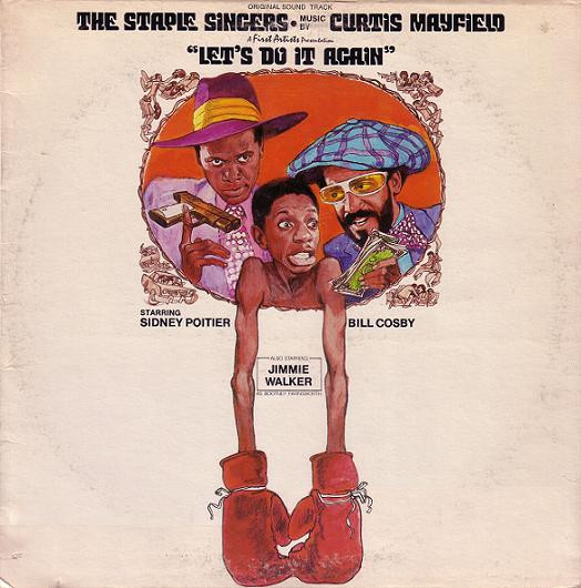 THE STAPLE SINGERS LET´S DO IT AGAIN LP US ORIGINAL PRESS!! 極美品