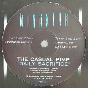 Casual Pimp - Daily Sacrifice album cover