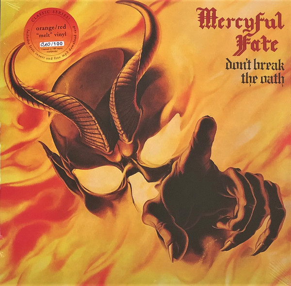 Mercyful Fate – Don't Break The Oath (2020, Orange/Red Melt, Vinyl ...