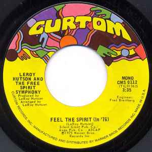 Leroy Hutson - Feel The Spirit (In '76) album cover