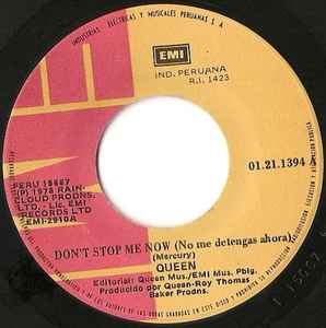 Queen – Don't Stop Me Now (1979, Vinyl) - Discogs