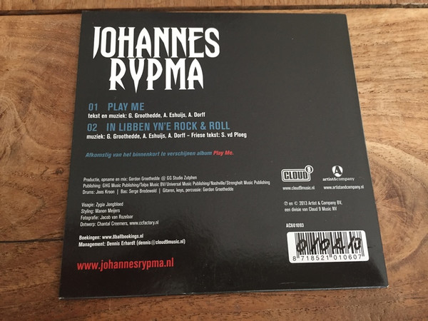 baixar álbum Johannes Rypma - Play Me
