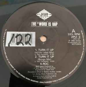 K-Roc - Turn It Up | Releases | Discogs