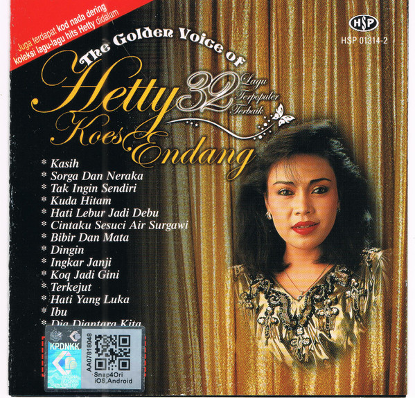 Hetty Koes Endang – The Golden Voice Of Hetty Koes Endang (2008 