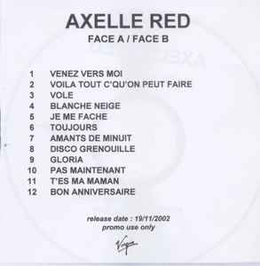 Axelle Red - Face A / Face B album cover