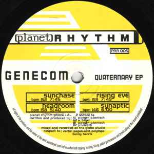 Genecom - Quaternary EP album cover