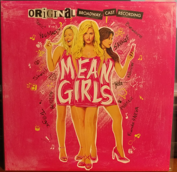Mean Girls [Original Broadway Cast Recording] [Pink and Black Splatter Colored  Vinyl] [Barnes & Noble Exclusive] by Jeff Richmond, Vinyl LP